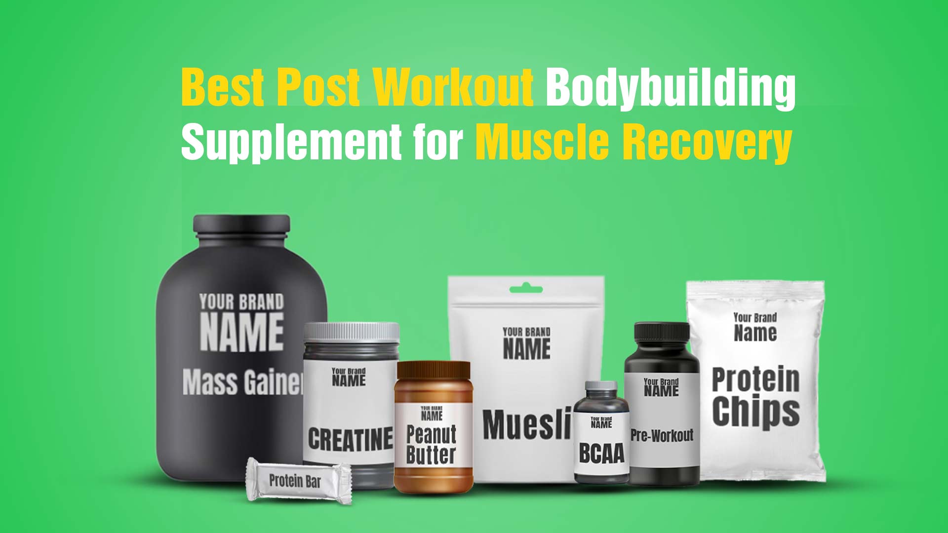 Best Post Workout Bodybuilding Supplement for Muscle Recovery