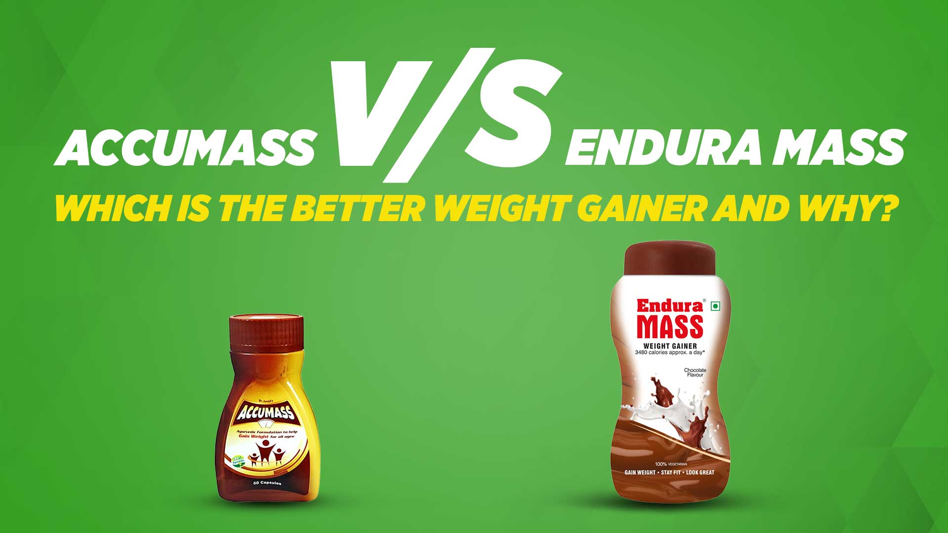 which weight gainer is best endura mass or accumass